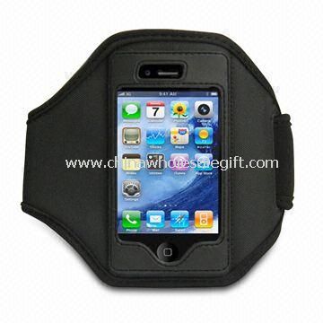 Deportes caso brazalete para el iPhone 4G, con la protección de pantalla completa