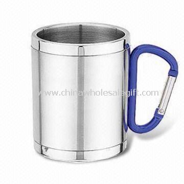 Stainless Steel Beer Mug with Handle