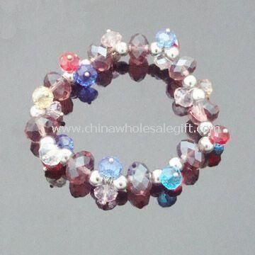Crystal Bracelet with Elastic