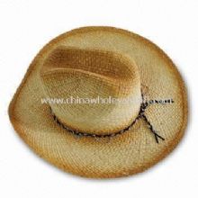 Raffia Straw Womens Cowboy Hat images