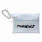 Pouch with Carabiner and Easy Slide Zipper Closure small picture