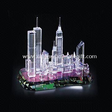K9 cristallo modello edificio