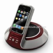 Speaker for Apples iPod/iPhone with Clock Radio and RCA Video Output images