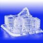 Crystal Building Mansion Model small picture