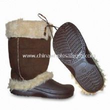 Childrens hiver/printemps/Short bottes avec fourrure amovible et semelle orthopédique images