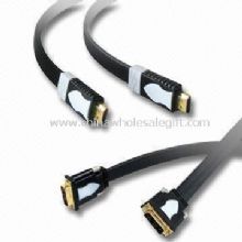 Flat HDMI Plug with Plastic PVC Shell and without Ferrite Beads images