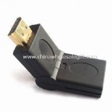 Adaptador de HDMI con contactos plateados oro y plomo images