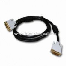 HDMI DVI-D mâle Câble avec connecteur or finition images