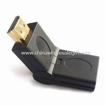 Adaptador HDMI com contatos de ouro chapeados e recurso de chumbo