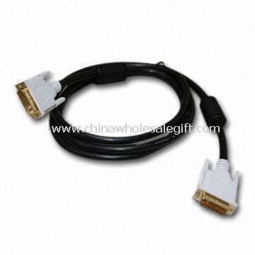 Cablu HDMI DVI-D-la-masculin cu finisaj de aur conector