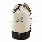 Durable and Waterproof Drawstring Bag with Durable/Easy/Comfortable Shoulder Strap images