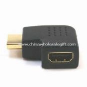 HDMI Adapter with Gold Plated Connector Compatible with All 19-pin HDMI Products images