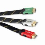 HDMI kabel datar mendukung resolusi hingga 1.080 p images