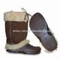 Børnenes vinter/forår/korte støvler med aftagelig pels og Orthotic fod seng small picture