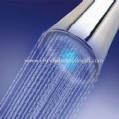 Vatten glöd LED duschmunstycke med temperaturgivare images