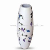White Vase Suitable for Decoration Made of Wood images