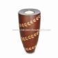 Wooden vases with custom design carved small picture