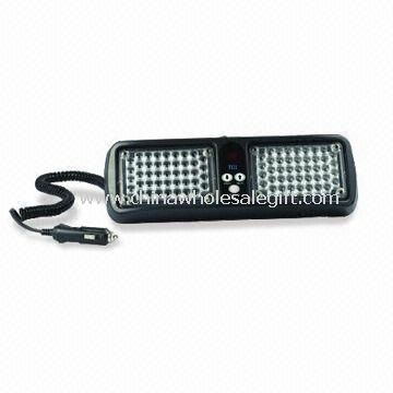Visor/Car Strobe Light with 12 or 24V DC Voltage