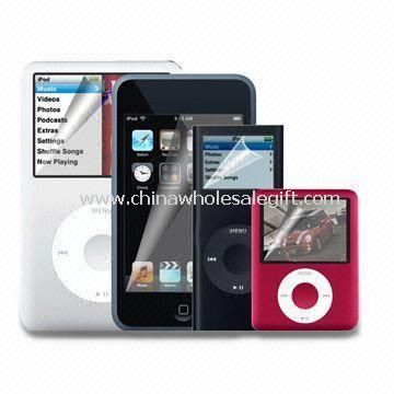 Screen or Full Cover Protector for iPod Nano, Touch, Classic, Vide