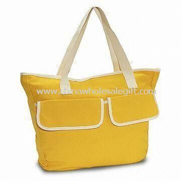 Beach Bag Made of Canvas ODM and OEM Orders Acceptable
