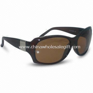 Crystal Brown Sunglasses with Plastic Frame