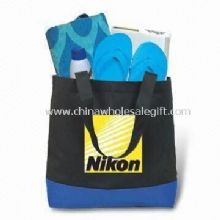 Canvas Beach Bag, Ideal for Shopping, Files/Documents, and Beach Towels images