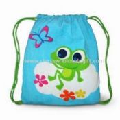 Bolsa de toalla de playa con Cute Frog diseño hecho de 100% algodón terciopelo images