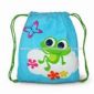 Sac de serviette de plage avec mignon Frog Design, faite de velours de coton 100 % small picture