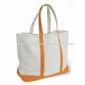 Cotone Canvas Beach Bag OEM e ODM ordini sono benvenuti small picture