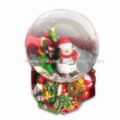 Natal salju Globe terbuat dari Polyresin images