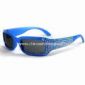Sunglasses Blue PC Frame and Temples with Crystal Diamond small picture
