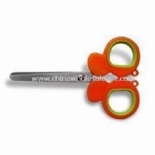 4-inch Small Rubber Grip Scissors with ABS/TPR Handle images