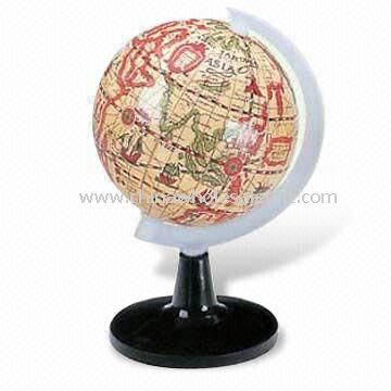 Globe faite de plastique diverses couleurs sont disponibles