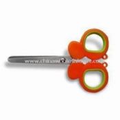 4-inch Small Rubber Grip Scissors with ABS/TPR Handle images