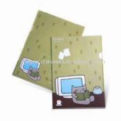 Kartun desain File folder untuk dokumen ukuran A4 dengan UV Offset Printing images