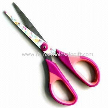Office Scissors with Colourful Blade