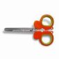 4-inch Small Rubber Grip Scissors with ABS/TPR Handle small picture