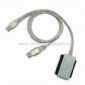 USB IDE SATA kábel nagy teljesítményű és RoHS kompatibilis dupla small picture