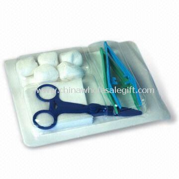 Surgical Kit Includes 1-piece Scissors and 5-piece Gauze Ball