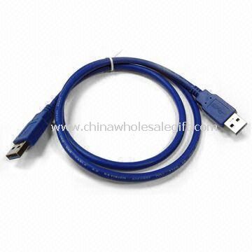 USB 3: 0 AM / PM kabel dengan hingga 4.8Gbps Data Transfer Rate