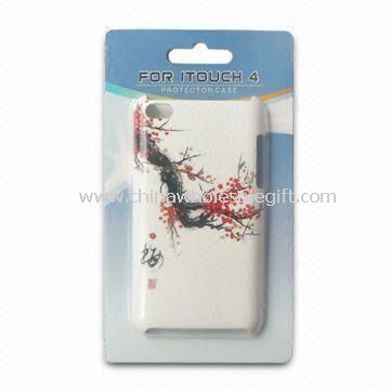 Fiore rosso Prunus Mume plastica Cover per iTouch 4 IMD