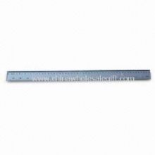 Inch and Metric Scales PS Ruler with Measuring Range from 0 to 19.5 Inches images