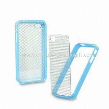 Fashionable iPhone tilfælde lavet af plastik og TPU materiale