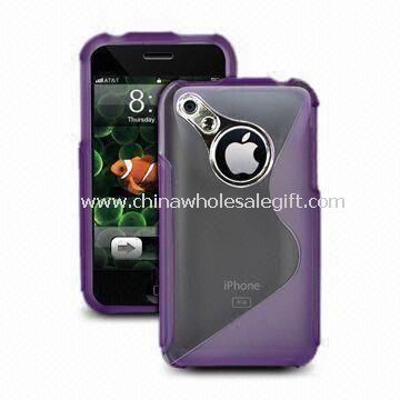 Vysoce kvalitní pouzdro pro Apple iPhone 3G a 3GS vyrobené z PU a TPU materiály