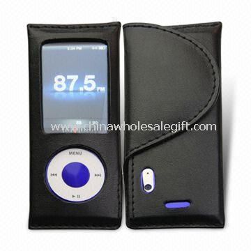 Caso de couro para iPod Nano 5ª geração