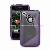 Høj kvalitet Case for Apple iPhone 3G og 3GS lavet af PU og TPU materiale images