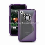 Caz de înaltă calitate pentru Apple iPhone 3G şi 3GS făcute de PU şi materiale TPU images