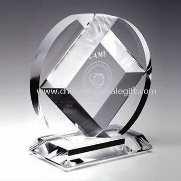 Acrylic Award, 2cm tebal dan tersedia dalam warna yang jelas