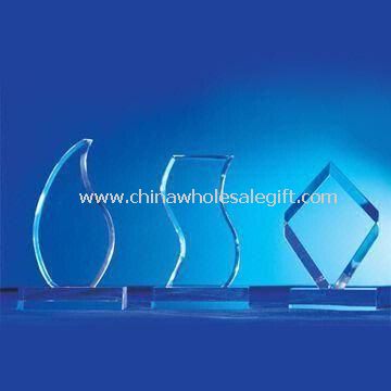 Akryl trofæ/medalje/Awards fås i forskellige størrelser og Designs
