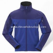 Mens Outdoor Jacket, Ideal for Hiking and Trekking Purposes with Softshell images